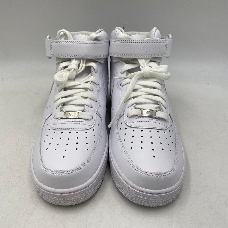 【中古美品】【メンズ】 NIKE ナイキ CW2289-111 AIR FORCE 1 MID '07 "WHITE" スニーカー 靴 160-261002-sm-07-izu サイズ：27.5ｃｍ カラー：WHITE 万代Net店