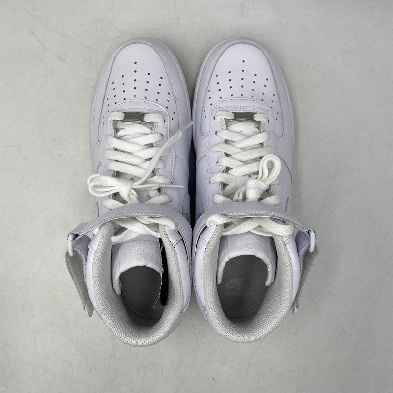 【中古美品】【メンズ】 NIKE ナイキ CW2289-111 AIR FORCE 1 MID '07 "WHITE" スニーカー 靴 160-261002-sm-07-izu サイズ：27.5ｃｍ カラー：WHITE 万代Net店