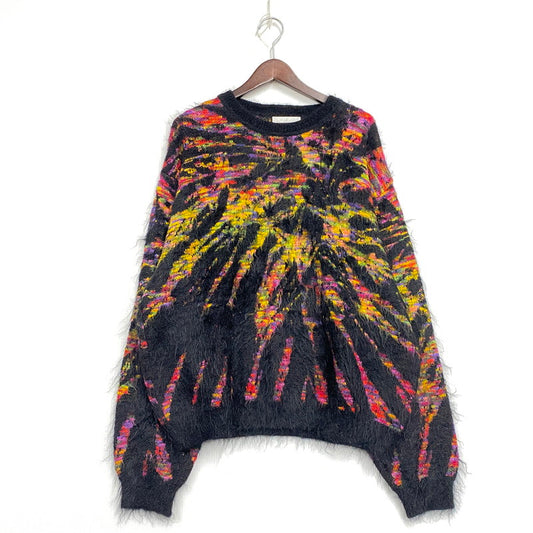 【中古品】【メンズ】 IROQUOIS イロコイ 280200 20AW TIE DYE JQ KNIT タイダイ ジャカード ニット トップス 長袖 140-261003-ya-07-izu サイズ：1 カラー：マルチ 万代Net店