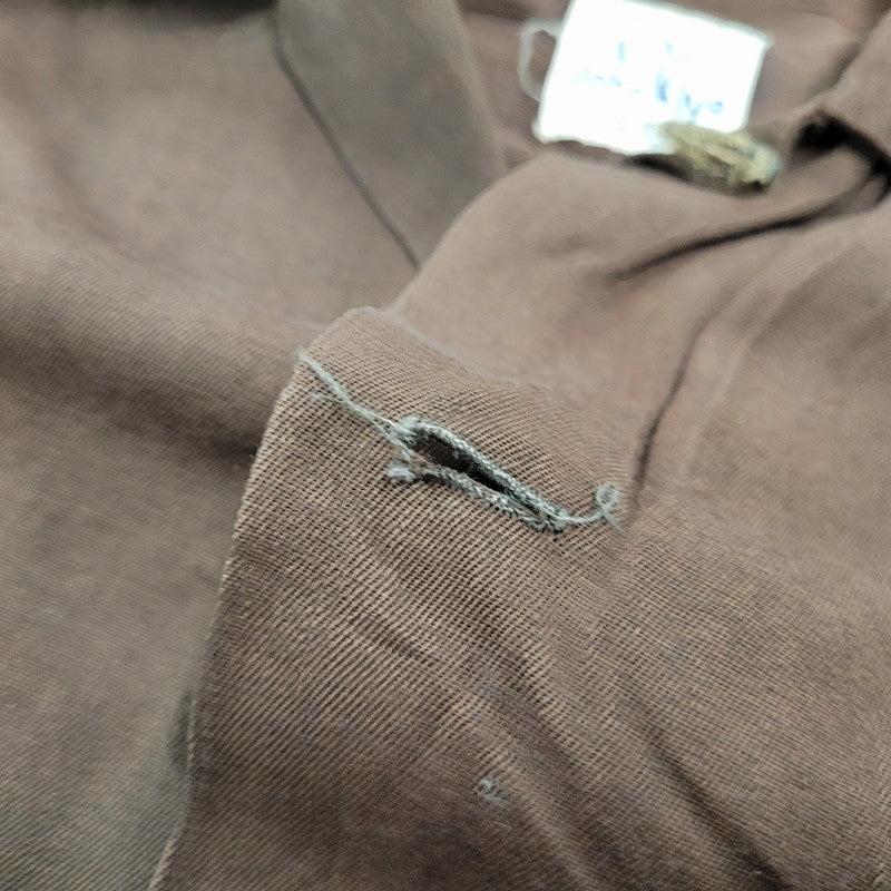 【中古品】【メンズ】 JOHN BLYE ジョンブルー SHIRT シャツ トップス 長袖 146-261007-sm-18-izu サイズ：M カラー：ブラウン 万代Net店