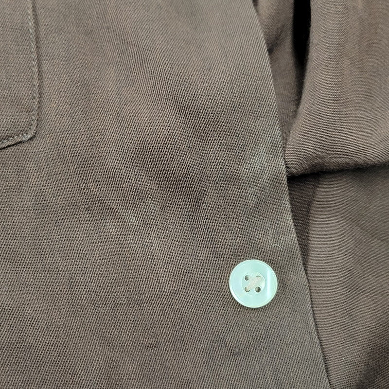 【中古品】【メンズ】 JOHN BLYE ジョンブルー SHIRT シャツ トップス 長袖 146-261007-sm-18-izu サイズ：M カラー：ブラウン 万代Net店