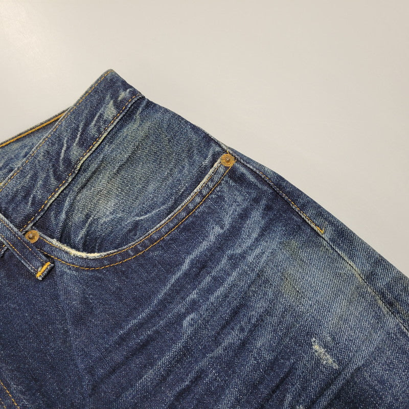 【中古品】【メンズ】 LEVI'S リーバイス USA製 復刻 67505 DENIM PANTS デニム パンツ ボトムス ズボン 157-261006-cs-08-izu サイズ：32×32 カラー：インディゴ 万代Net店