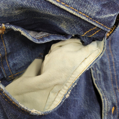 【中古品】【メンズ】 LEVI'S リーバイス USA製 復刻 67505 DENIM PANTS デニム パンツ ボトムス ズボン 157-261006-cs-08-izu サイズ：32×32 カラー：インディゴ 万代Net店
