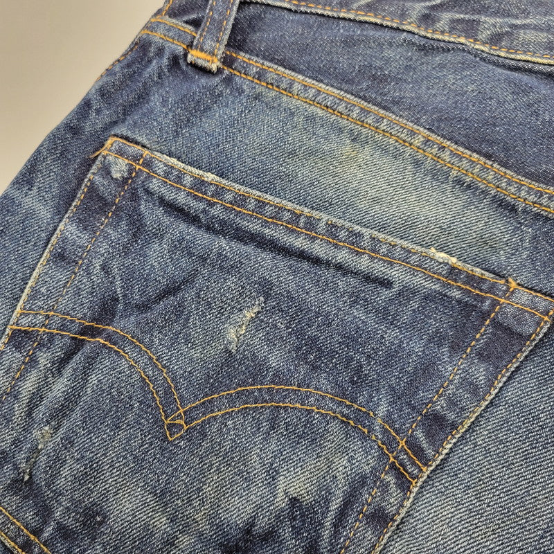 【中古品】【メンズ】 LEVI'S リーバイス USA製 復刻 67505 DENIM PANTS デニム パンツ ボトムス ズボン 157-261006-cs-08-izu サイズ：32×32 カラー：インディゴ 万代Net店