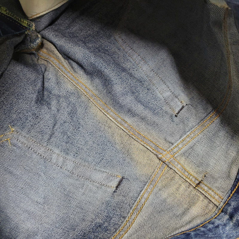 【中古品】【メンズ】 LEVI'S リーバイス USA製 復刻 67505 DENIM PANTS デニム パンツ ボトムス ズボン 157-261006-cs-08-izu サイズ：32×32 カラー：インディゴ 万代Net店