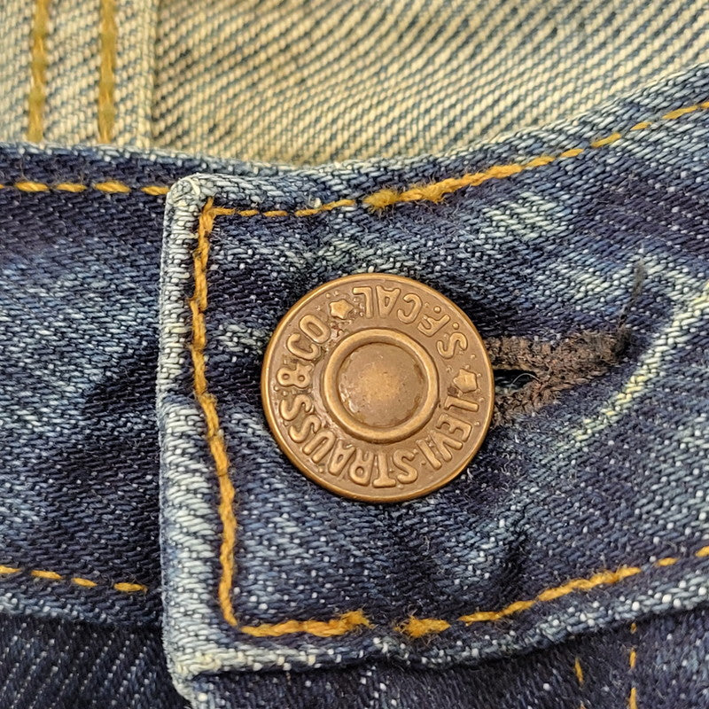 【中古品】【メンズ】 LEVI'S リーバイス USA製 復刻 67505 DENIM PANTS デニム パンツ ボトムス ズボン 157-261006-cs-08-izu サイズ：32×32 カラー：インディゴ 万代Net店