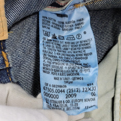 【中古品】【メンズ】 LEVI'S リーバイス USA製 復刻 67505 DENIM PANTS デニム パンツ ボトムス ズボン 157-261006-cs-08-izu サイズ：32×32 カラー：インディゴ 万代Net店