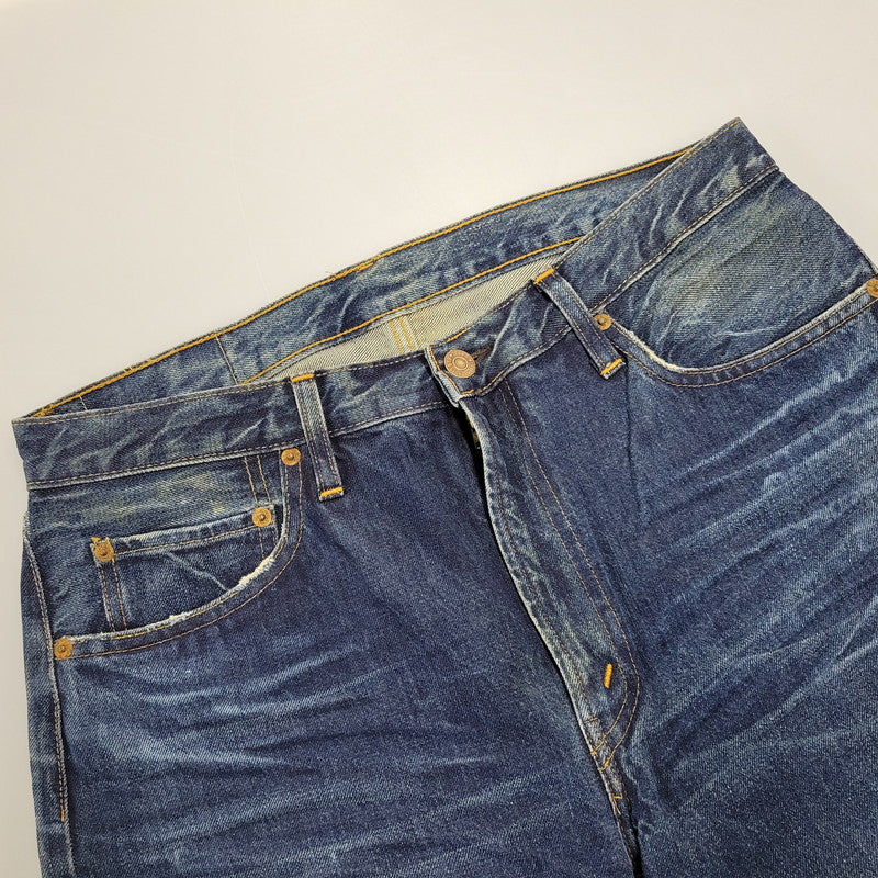 【中古品】【メンズ】 LEVI'S リーバイス USA製 復刻 67505 DENIM PANTS デニム パンツ ボトムス ズボン 157-261006-cs-08-izu サイズ：32×32 カラー：インディゴ 万代Net店