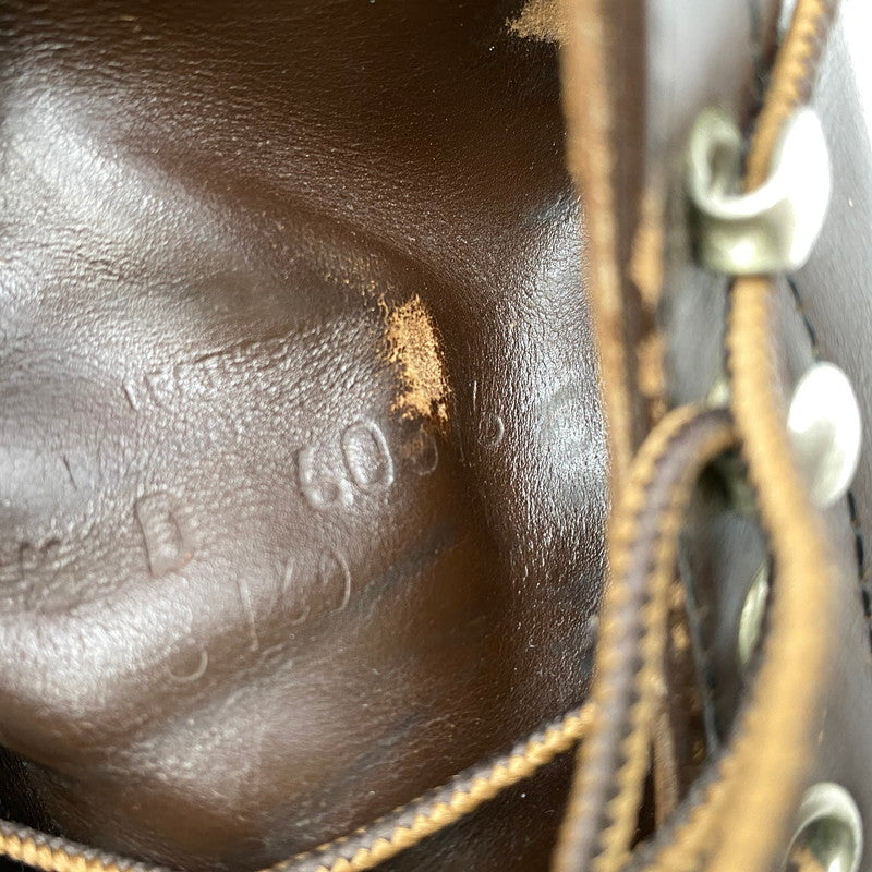 【中古品】【メンズ】 RED WING レッドウィング CLASSIC ROUND BOOTS "BROWN" ブーツ靴 164-261002-sm-03-izu サイズ：7 ½ カラー：BROWN 万代Net店