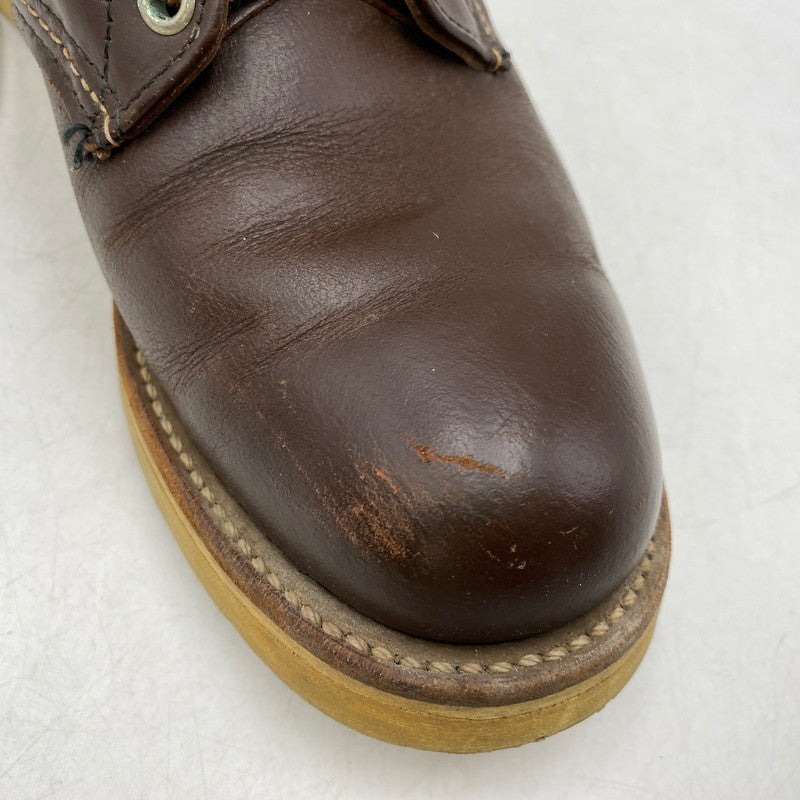 【中古品】【メンズ】 RED WING レッドウィング CLASSIC ROUND BOOTS "BROWN" ブーツ靴 164-261002-sm-03-izu サイズ：7 ½ カラー：BROWN 万代Net店