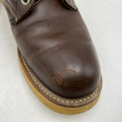 【中古品】【メンズ】 RED WING レッドウィング CLASSIC ROUND BOOTS "BROWN" ブーツ靴 164-261002-sm-03-izu サイズ：7 ½ カラー：BROWN 万代Net店