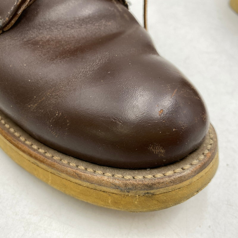 【中古品】【メンズ】 RED WING レッドウィング CLASSIC ROUND BOOTS "BROWN" ブーツ靴 164-261002-sm-03-izu サイズ：7 ½ カラー：BROWN 万代Net店