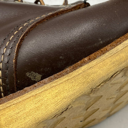【中古品】【メンズ】 RED WING レッドウィング CLASSIC ROUND BOOTS "BROWN" ブーツ靴 164-261002-sm-03-izu サイズ：7 ½ カラー：BROWN 万代Net店