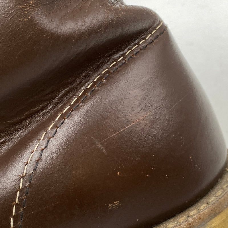 【中古品】【メンズ】 RED WING レッドウィング CLASSIC ROUND BOOTS "BROWN" ブーツ靴 164-261002-sm-03-izu サイズ：7 ½ カラー：BROWN 万代Net店