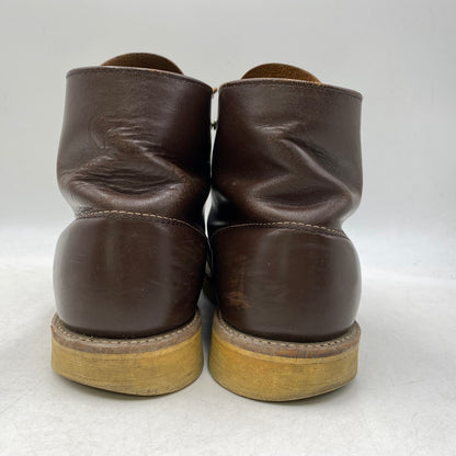 【中古品】【メンズ】 RED WING レッドウィング CLASSIC ROUND BOOTS "BROWN" ブーツ靴 164-261002-sm-03-izu サイズ：7 ½ カラー：BROWN 万代Net店