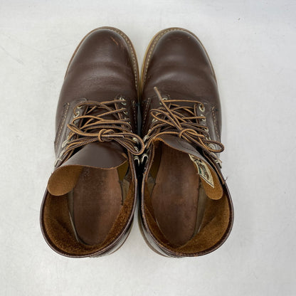 【中古品】【メンズ】 RED WING レッドウィング CLASSIC ROUND BOOTS "BROWN" ブーツ靴 164-261002-sm-03-izu サイズ：7 ½ カラー：BROWN 万代Net店