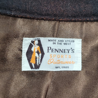 【中古品】【メンズ】 PENNY'S SPORTS ぺニーズ スポーツ OPEN COLLAR OMBRE CHECK SHIRT オープンカラー オンブレチェックシャツ 長袖 145-261008-as-12-izu サイズ：M カラー：ブラウン×ブラック 万代Net店