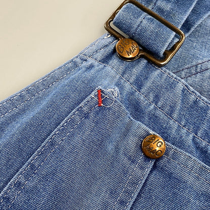 【中古品】【メンズ】 BIG MAC ビッグ マック 545-C1554N USA製 DENIM OVER ALL デニム オーバーオール ボトムス 157-261004-sm-18-izu サイズ：34×32 カラー：インディゴ 万代Net店