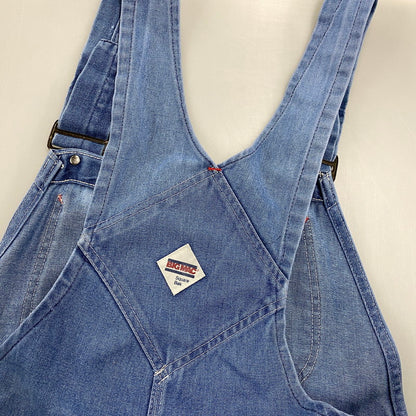 【中古品】【メンズ】 BIG MAC ビッグ マック 545-C1554N USA製 DENIM OVER ALL デニム オーバーオール ボトムス 157-261004-sm-18-izu サイズ：34×32 カラー：インディゴ 万代Net店