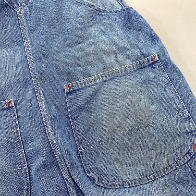 【中古品】【メンズ】 BIG MAC ビッグ マック 545-C1554N USA製 DENIM OVER ALL デニム オーバーオール ボトムス 157-261004-sm-18-izu サイズ：34×32 カラー：インディゴ 万代Net店