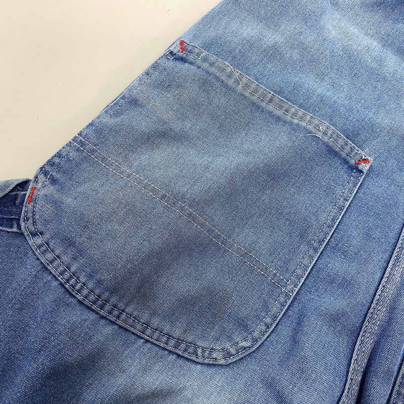 【中古品】【メンズ】 BIG MAC ビッグ マック 545-C1554N USA製 DENIM OVER ALL デニム オーバーオール ボトムス 157-261004-sm-18-izu サイズ：34×32 カラー：インディゴ 万代Net店