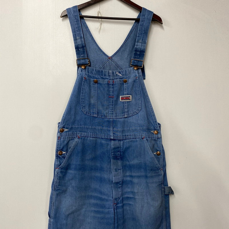 【中古品】【メンズ】 BIG MAC ビッグ マック 545-C1554N USA製 DENIM OVER ALL デニム オーバーオール ボトムス 157-261004-sm-18-izu サイズ：34×32 カラー：インディゴ 万代Net店