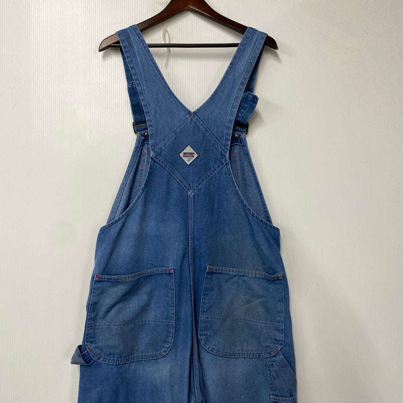 【中古品】【メンズ】 BIG MAC ビッグ マック 545-C1554N USA製 DENIM OVER ALL デニム オーバーオール ボトムス 157-261004-sm-18-izu サイズ：34×32 カラー：インディゴ 万代Net店