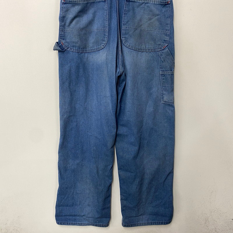 【中古品】【メンズ】 BIG MAC ビッグ マック 545-C1554N USA製 DENIM OVER ALL デニム オーバーオール ボトムス 157-261004-sm-18-izu サイズ：34×32 カラー：インディゴ 万代Net店