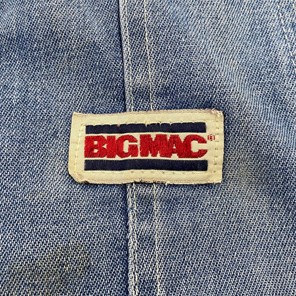 【中古品】【メンズ】 BIG MAC ビッグ マック 545-C1554N USA製 DENIM OVER ALL デニム オーバーオール ボトムス 157-261004-sm-18-izu サイズ：34×32 カラー：インディゴ 万代Net店