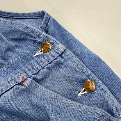 【中古品】【メンズ】 BIG MAC ビッグ マック 545-C1554N USA製 DENIM OVER ALL デニム オーバーオール ボトムス 157-261004-sm-18-izu サイズ：34×32 カラー：インディゴ 万代Net店