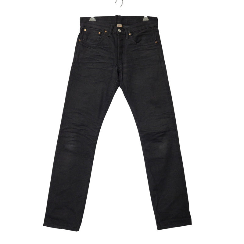 【中古品】【メンズ】 RRL ダブルアールエル 782504838004 SLIM FIT JAPAN WOVEN JEANS スリム フィット ジャパン ウーヴン ジーンズ パンツ ボトムス ズボン 156-261006-cs-10-izu サイズ：29×30 カラー：ブラック 万代Net店