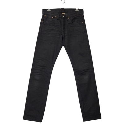 【中古品】【メンズ】 RRL ダブルアールエル 782504838004 SLIM FIT JAPAN WOVEN JEANS スリム フィット ジャパン ウーヴン ジーンズ パンツ ボトムス ズボン 156-261006-cs-10-izu サイズ：29×30 カラー：ブラック 万代Net店