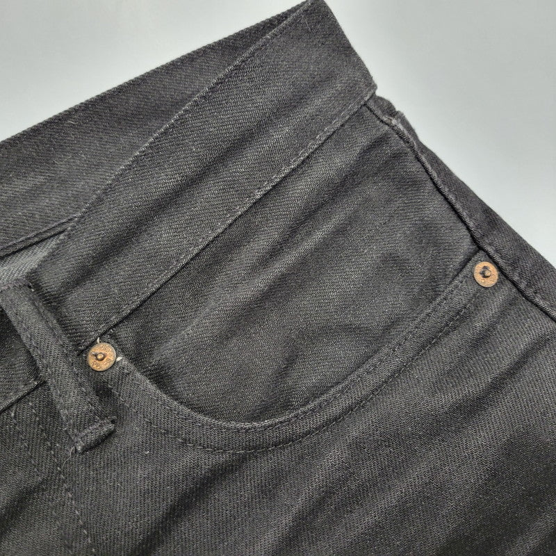 【中古品】【メンズ】 RRL ダブルアールエル 782504838004 SLIM FIT JAPAN WOVEN JEANS スリム フィット ジャパン ウーヴン ジーンズ パンツ ボトムス ズボン 156-261006-cs-10-izu サイズ：29×30 カラー：ブラック 万代Net店