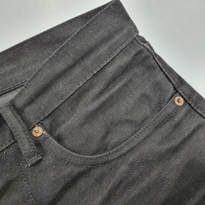 【中古品】【メンズ】 RRL ダブルアールエル 782504838004 SLIM FIT JAPAN WOVEN JEANS スリム フィット ジャパン ウーヴン ジーンズ パンツ ボトムス ズボン 156-261006-cs-10-izu サイズ：29×30 カラー：ブラック 万代Net店