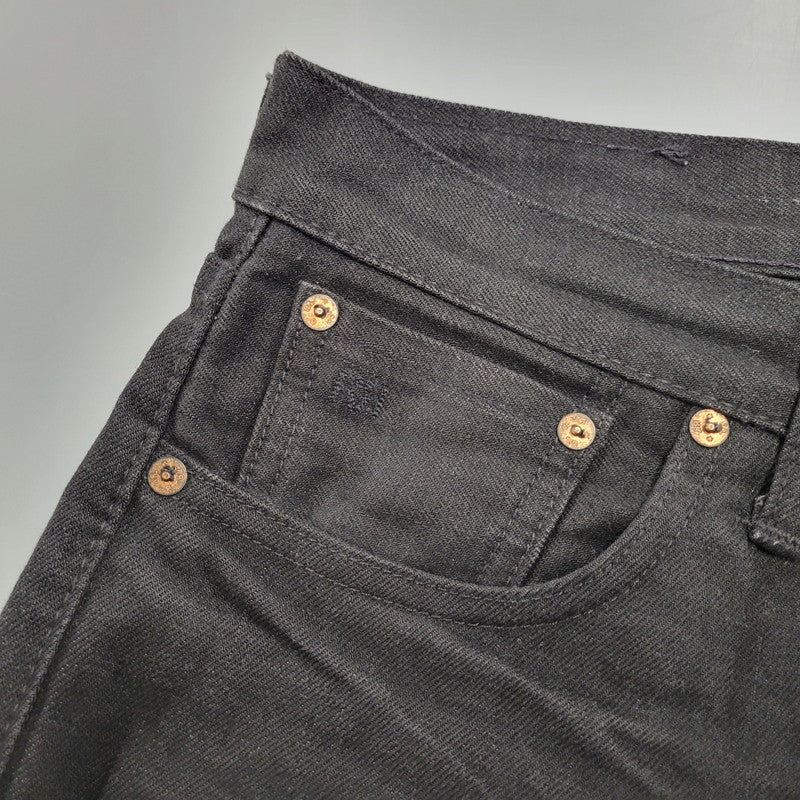 【中古品】【メンズ】 RRL ダブルアールエル 782504838004 SLIM FIT JAPAN WOVEN JEANS スリム フィット ジャパン ウーヴン ジーンズ パンツ ボトムス ズボン 156-261006-cs-10-izu サイズ：29×30 カラー：ブラック 万代Net店