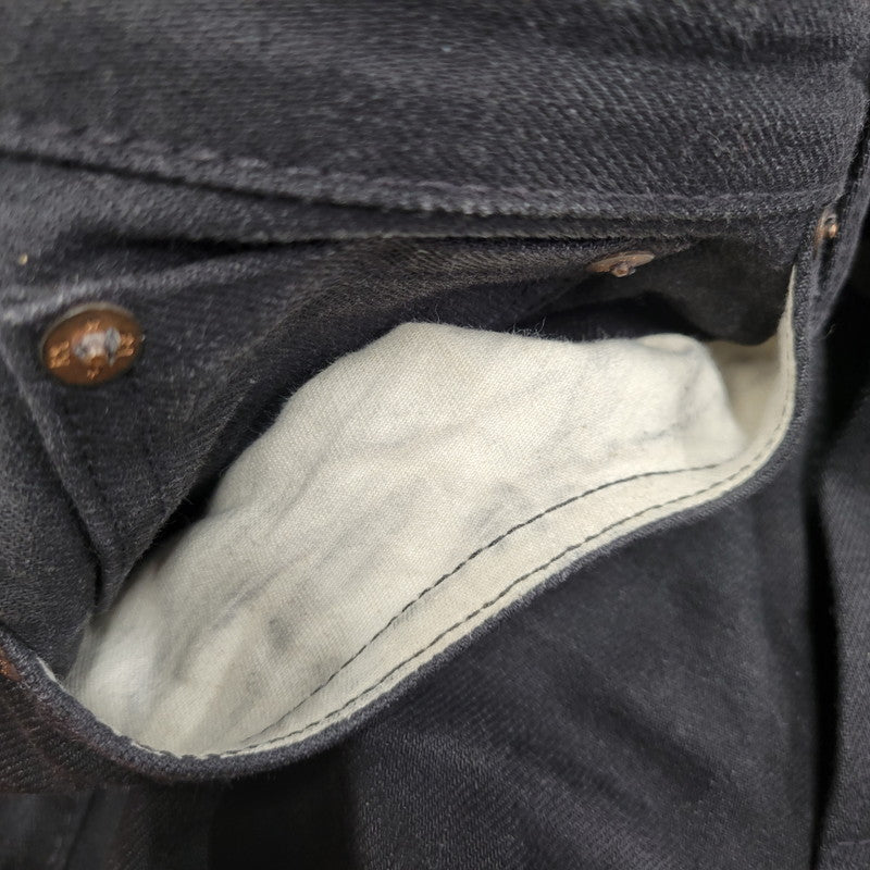 【中古品】【メンズ】 RRL ダブルアールエル 782504838004 SLIM FIT JAPAN WOVEN JEANS スリム フィット ジャパン ウーヴン ジーンズ パンツ ボトムス ズボン 156-261006-cs-10-izu サイズ：29×30 カラー：ブラック 万代Net店