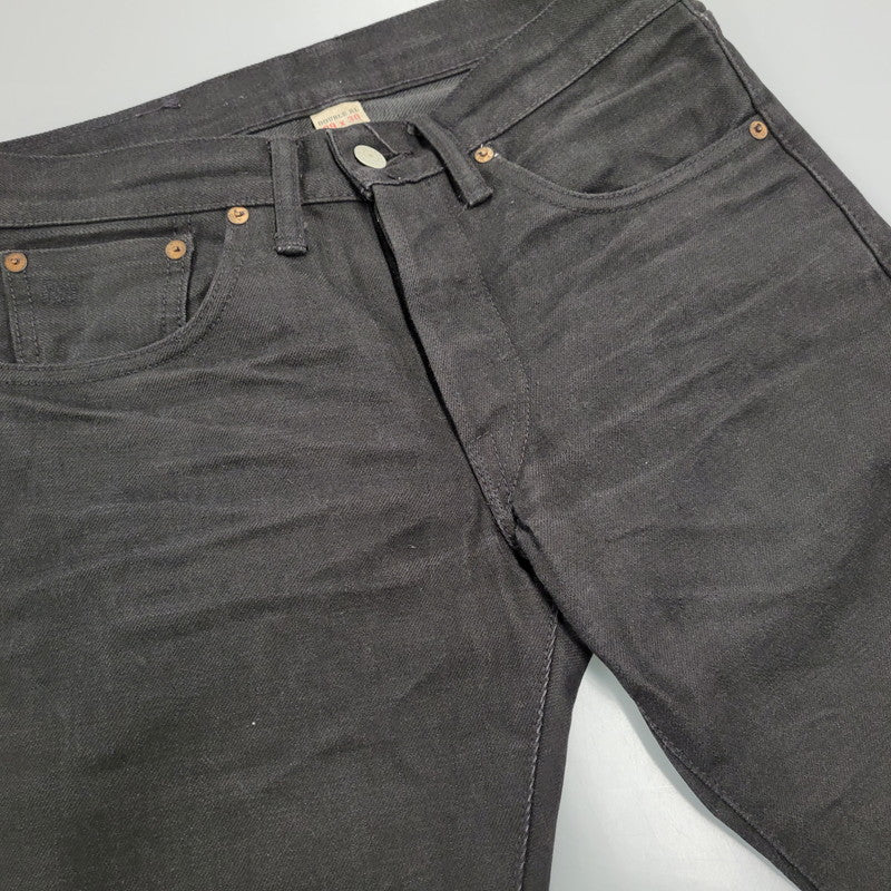 【中古品】【メンズ】 RRL ダブルアールエル 782504838004 SLIM FIT JAPAN WOVEN JEANS スリム フィット ジャパン ウーヴン ジーンズ パンツ ボトムス ズボン 156-261006-cs-10-izu サイズ：29×30 カラー：ブラック 万代Net店