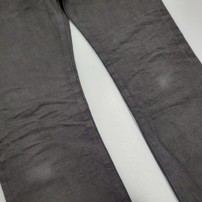 【中古品】【メンズ】 RRL ダブルアールエル 782504838004 SLIM FIT JAPAN WOVEN JEANS スリム フィット ジャパン ウーヴン ジーンズ パンツ ボトムス ズボン 156-261006-cs-10-izu サイズ：29×30 カラー：ブラック 万代Net店