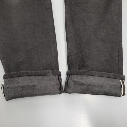 【中古品】【メンズ】 RRL ダブルアールエル 782504838004 SLIM FIT JAPAN WOVEN JEANS スリム フィット ジャパン ウーヴン ジーンズ パンツ ボトムス ズボン 156-261006-cs-10-izu サイズ：29×30 カラー：ブラック 万代Net店