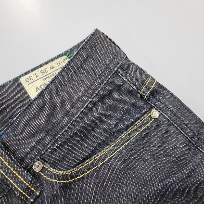 【中古品】【メンズ】 DIESEL ディーゼル×ADIDAS アディダス ADI-VIKER DENIM PANTS デニム パンツ ボトムス ズボン 152-261006-cs-09-izu サイズ：28×30 カラー：ブラック系 万代Net店