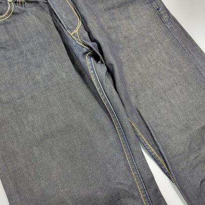 【中古品】【メンズ】 DIESEL ディーゼル×ADIDAS アディダス ADI-VIKER DENIM PANTS デニム パンツ ボトムス ズボン 152-261006-cs-09-izu サイズ：28×30 カラー：ブラック系 万代Net店