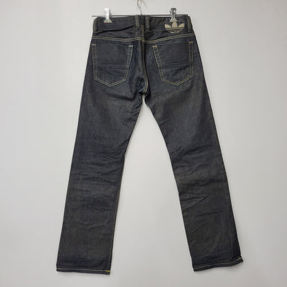 【中古品】【メンズ】 DIESEL ディーゼル×ADIDAS アディダス ADI-VIKER DENIM PANTS デニム パンツ ボトムス ズボン 152-261006-cs-09-izu サイズ：28×30 カラー：ブラック系 万代Net店