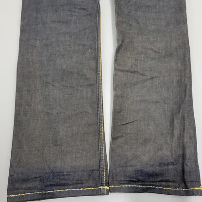 【中古品】【メンズ】 DIESEL ディーゼル×ADIDAS アディダス ADI-VIKER DENIM PANTS デニム パンツ ボトムス ズボン 152-261006-cs-09-izu サイズ：28×30 カラー：ブラック系 万代Net店