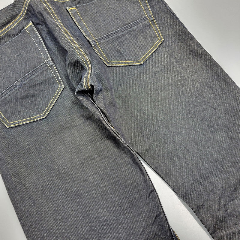 【中古品】【メンズ】 DIESEL ディーゼル×ADIDAS アディダス ADI-VIKER DENIM PANTS デニム パンツ ボトムス ズボン 152-261006-cs-09-izu サイズ：28×30 カラー：ブラック系 万代Net店