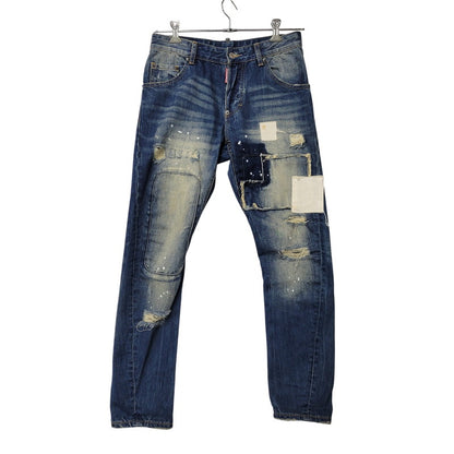 【中古品】【メンズ】 DSQUARED2 ディースクエアード S74LA0640 S30144 CLASSIC KENNY TWIST JEAN クラシック ケニー ツイスト ジーンズ パンツ ボトムス ズボン 152-261006-cs-07-izu サイズ：44 カラー：インディゴ 万代Net店