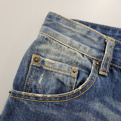 【中古品】【メンズ】 DSQUARED2 ディースクエアード S74LA0640 S30144 CLASSIC KENNY TWIST JEAN クラシック ケニー ツイスト ジーンズ パンツ ボトムス ズボン 152-261006-cs-07-izu サイズ：44 カラー：インディゴ 万代Net店