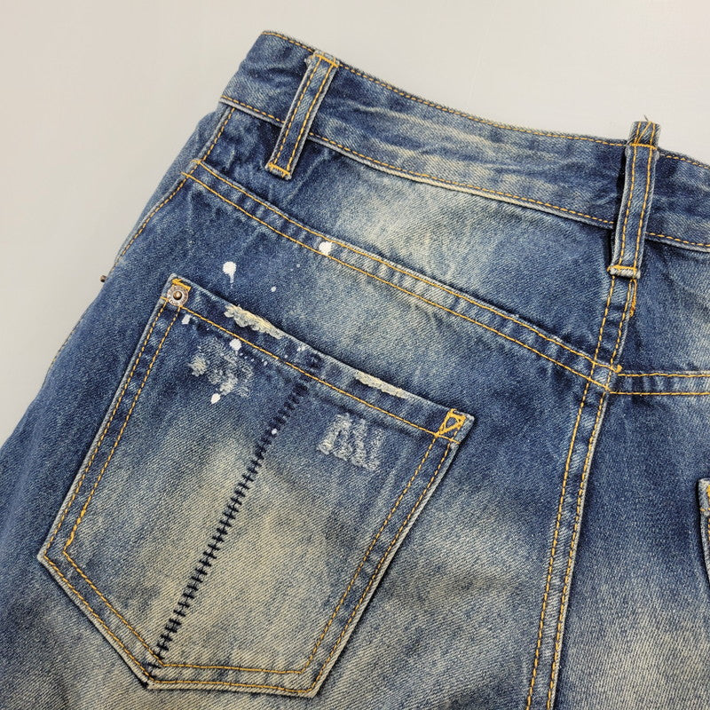 【中古品】【メンズ】 DSQUARED2 ディースクエアード S74LA0640 S30144 CLASSIC KENNY TWIST JEAN クラシック ケニー ツイスト ジーンズ パンツ ボトムス ズボン 152-261006-cs-07-izu サイズ：44 カラー：インディゴ 万代Net店