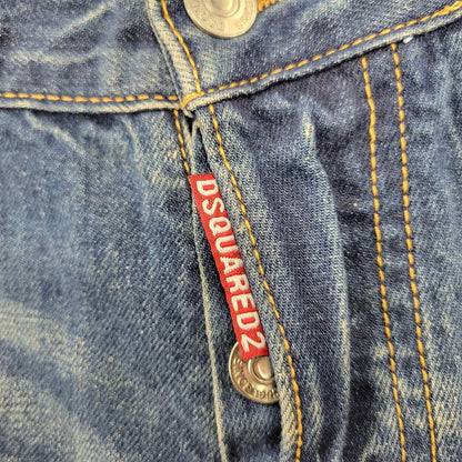 【中古品】【メンズ】 DSQUARED2 ディースクエアード S74LA0640 S30144 CLASSIC KENNY TWIST JEAN クラシック ケニー ツイスト ジーンズ パンツ ボトムス ズボン 152-261006-cs-07-izu サイズ：44 カラー：インディゴ 万代Net店