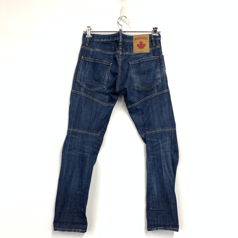 【中古品】【メンズ】 DSQUARED2 ディースクエアード S74LB0760 S30342 TIDY BIKER JEAN タイディー バイカー ジーン ズボン ボトムス 152-261006-ya-14-izu サイズ：44 カラー：インディゴ 万代Net店