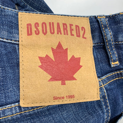【中古品】【メンズ】 DSQUARED2 ディースクエアード S74LB0760 S30342 TIDY BIKER JEAN タイディー バイカー ジーン ズボン ボトムス 152-261006-ya-14-izu サイズ：44 カラー：インディゴ 万代Net店